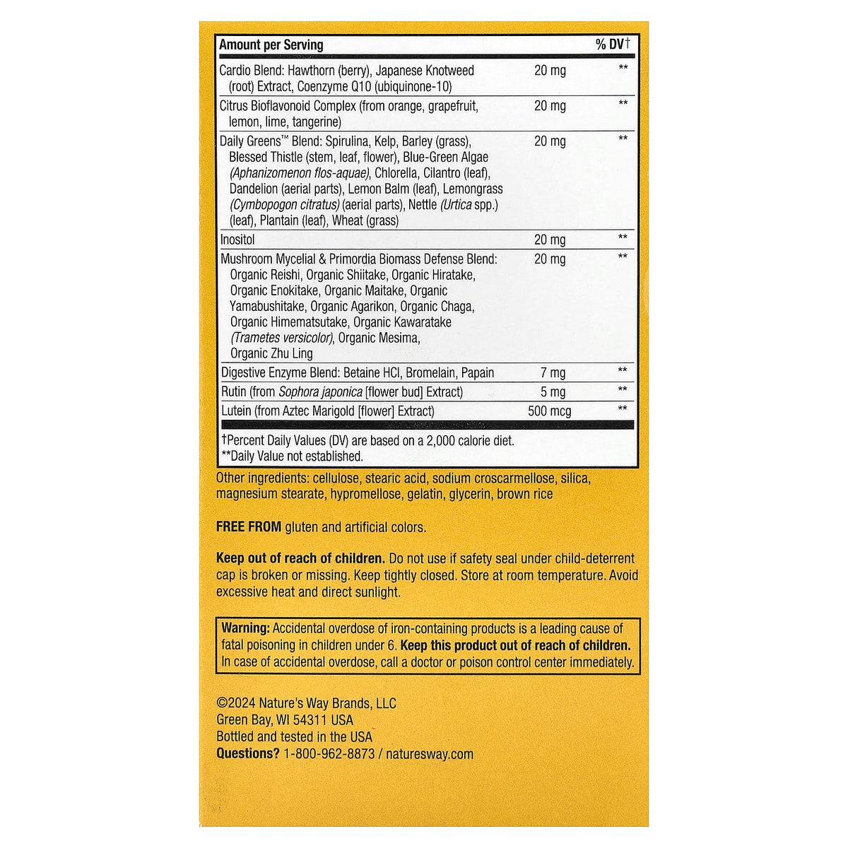 Nature's Way Alive! Adult Ultra Multivitamin, 60 Tablets - view 3
