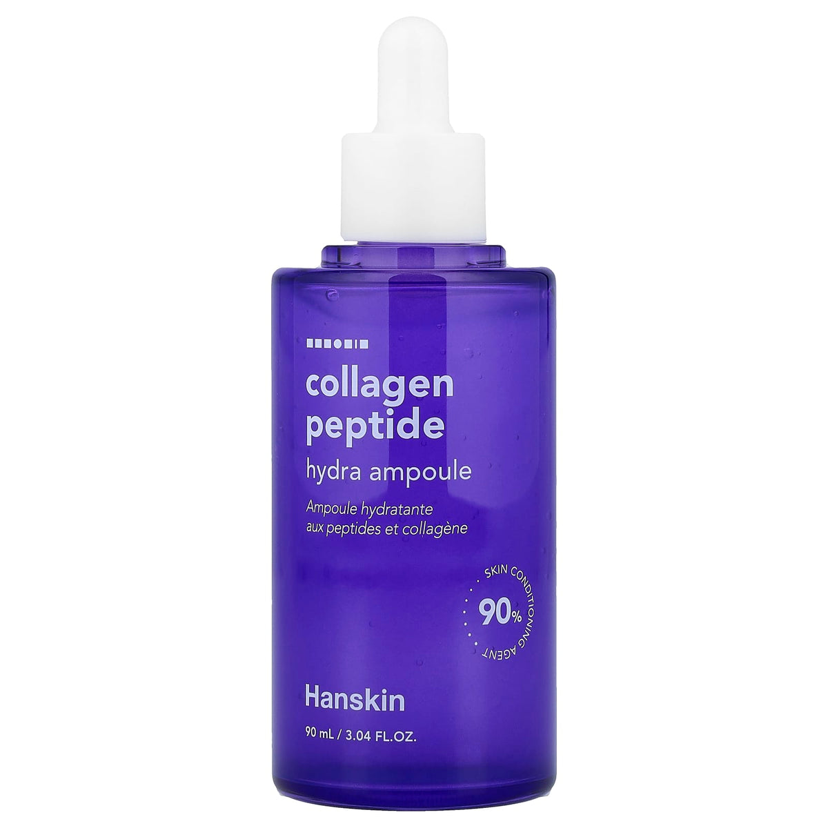 Hanskin Collagen Peptide Hydra Ampoule, 90 ml (3.04 fl oz) — product view