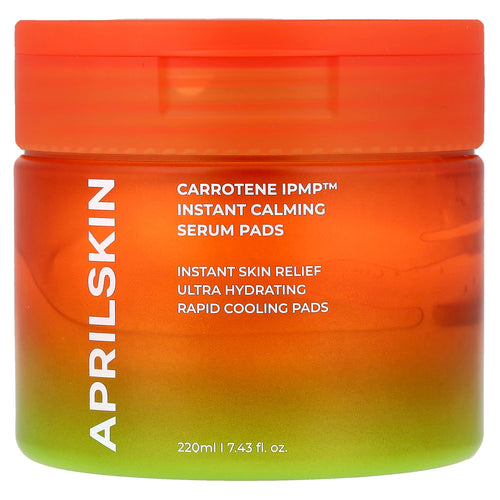 April Skin Carrotene IPMP Instant Calming Serum Pads (220 ml)