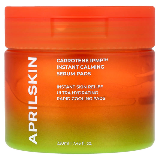 April Skin Carrotene IPMP Instant Calming Serum Pads (220 ml)