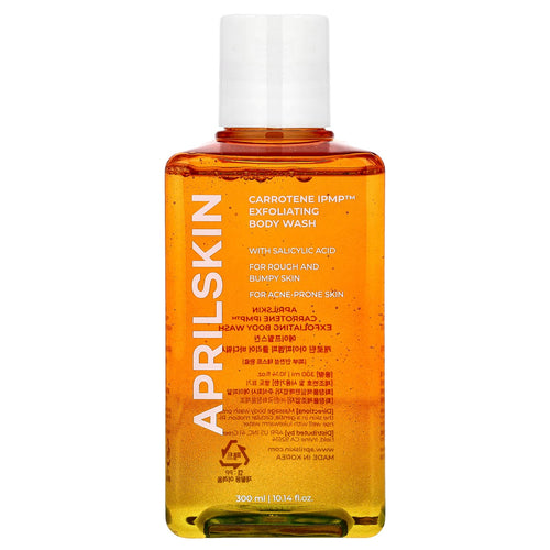 April Skin Carrotene IPMP Exfoliating Body Wash 300 ml (10.14 fl oz)