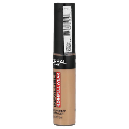 L'Oréal Infallible Full Coverage Concealer, 390 Cedar, 10 ml (0.33 fl oz) - view 2