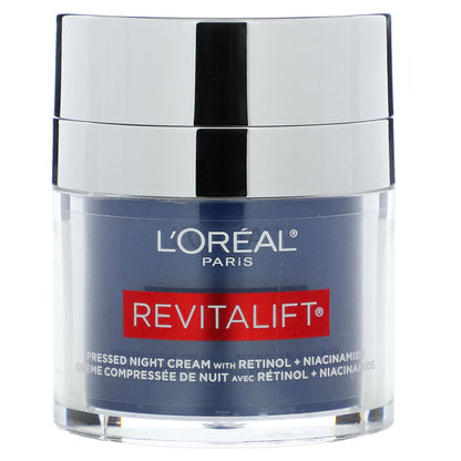 L'Oréal Revitalift Pressed Night Cream with Retinol + Niacinamide 48 g