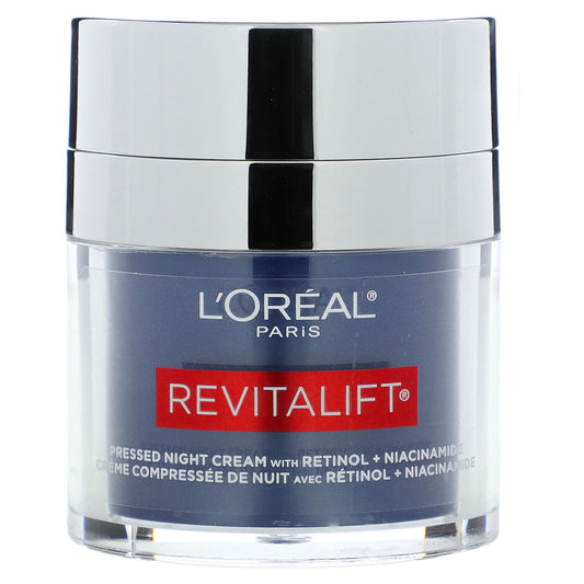 L'Oréal Revitalift Pressed Night Cream with Retinol + Niacinamide 48 g