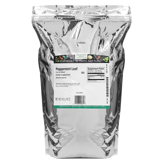 Frontier Co-op Cut & Sifted Peppermint Leaf, 453 g (16 oz) - view 2