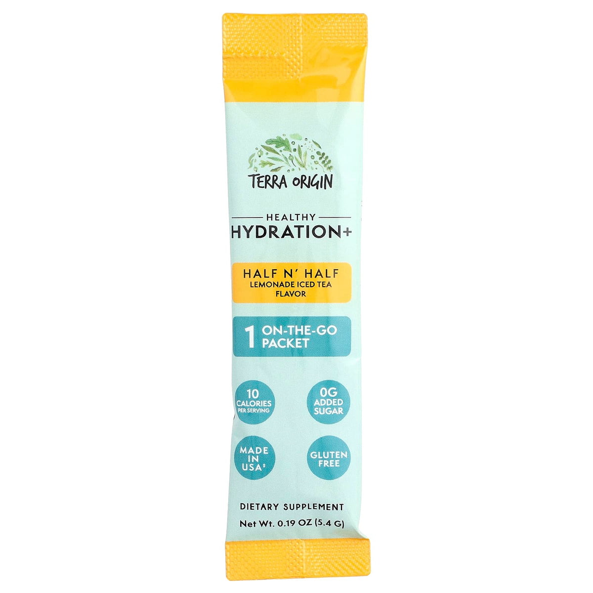 Terra Origin Healthy Hydration+ Half and Half Lemonade Iced Tea 30 Packets - view 3