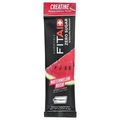 FITAID Essentials Creatine Monohydrate, Watermelon Rush, 14 Sticks - view 3