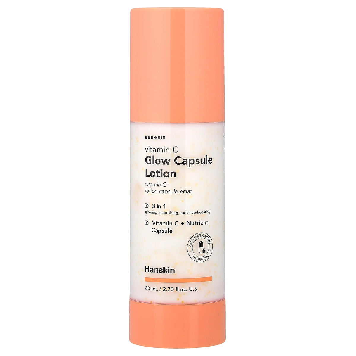 Hanskin Vitamin C Glow Capsule Lotion, 80 ml (2.7 fl oz)