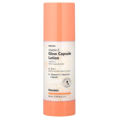 Hanskin Vitamin C Glow Capsule Lotion, 80 ml (2.7 fl oz)