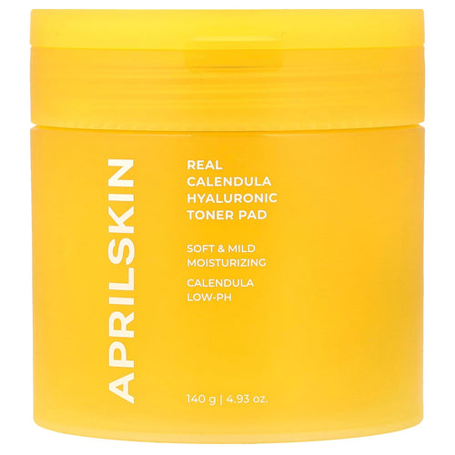 April Skin Real Calendula Hyaluronic Toner Pad 4.93 oz (140 g)