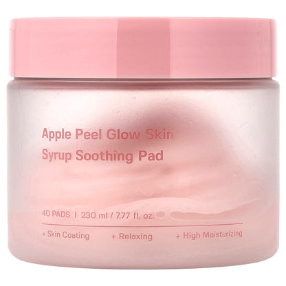 Sungboon Editor Apple Peel Glow Skin Syrup Soothing Pad 40 Pads