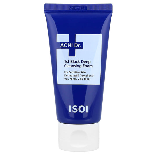 isoi ACNI Dr. 1st Black Deep Cleansing Foam Sensitive Skin 75 ml