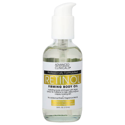 Advanced Clinicals Retinol Firming Body Oil 112 ml (3.8 fl oz)