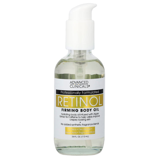 Advanced Clinicals Retinol Firming Body Oil 112 ml (3.8 fl oz)