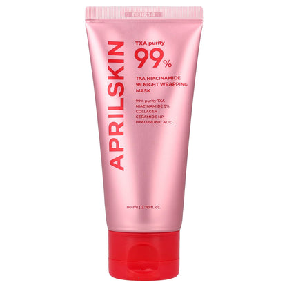 April Skin TXA Niacinamide 99 Night Wrapping Beauty Mask 80 ml