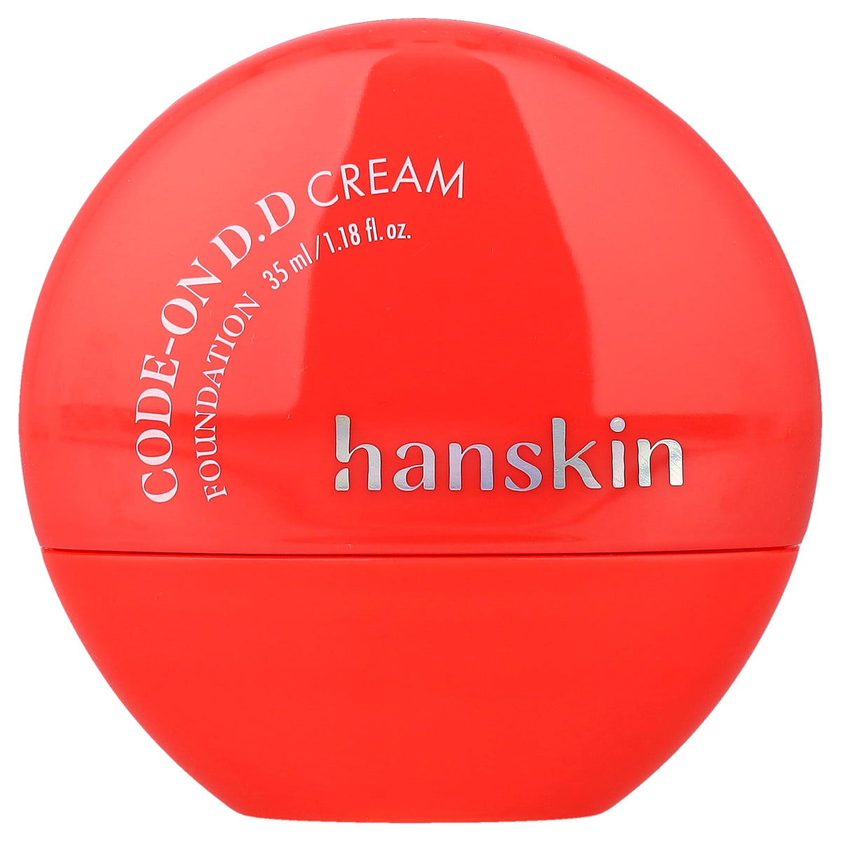 Hanskin Code-On D.D Cream Foundation, 23N Natural Beige, 1.18 fl oz (35 ml)