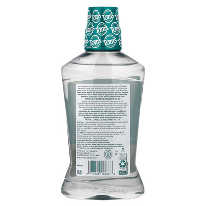 Tom's of Maine Sea Salt Mouthwash, Fluoride-Free, Refreshing Mint, 473 ml (16 fl oz) - view 2