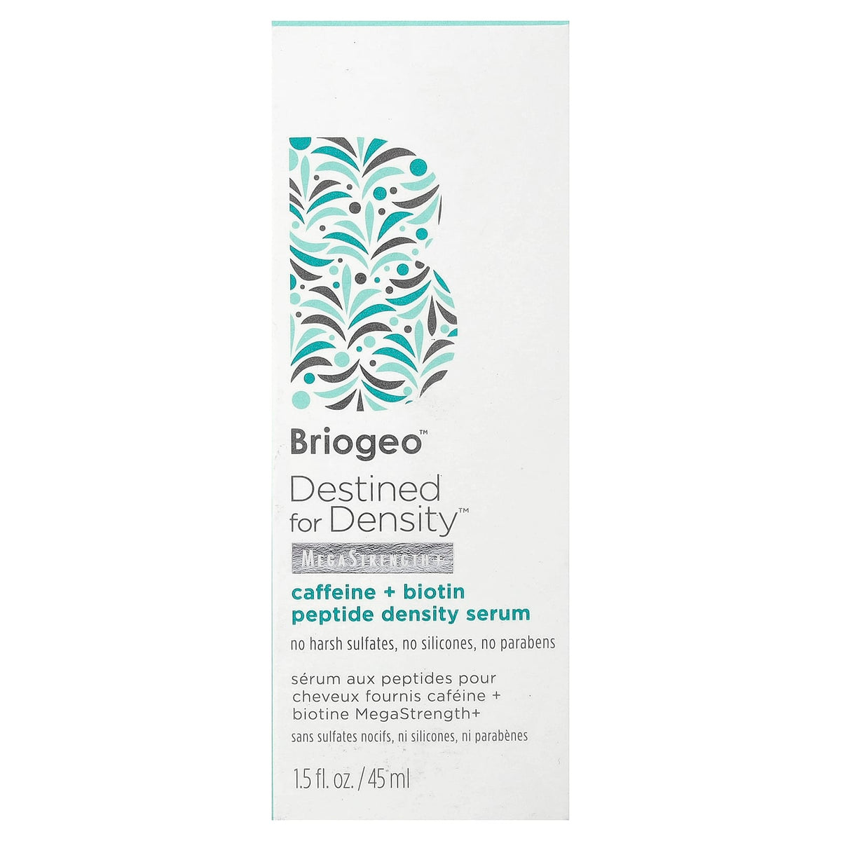 Briogeo Destined for Density Caffeine + Biotin Serum, 1.5 fl oz (45 ml) — alternate product view