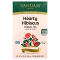 Vahdam Teas Hearty Hibiscus Herbal Tea, 100 Infusion Bags, 180 g (6.3 oz)