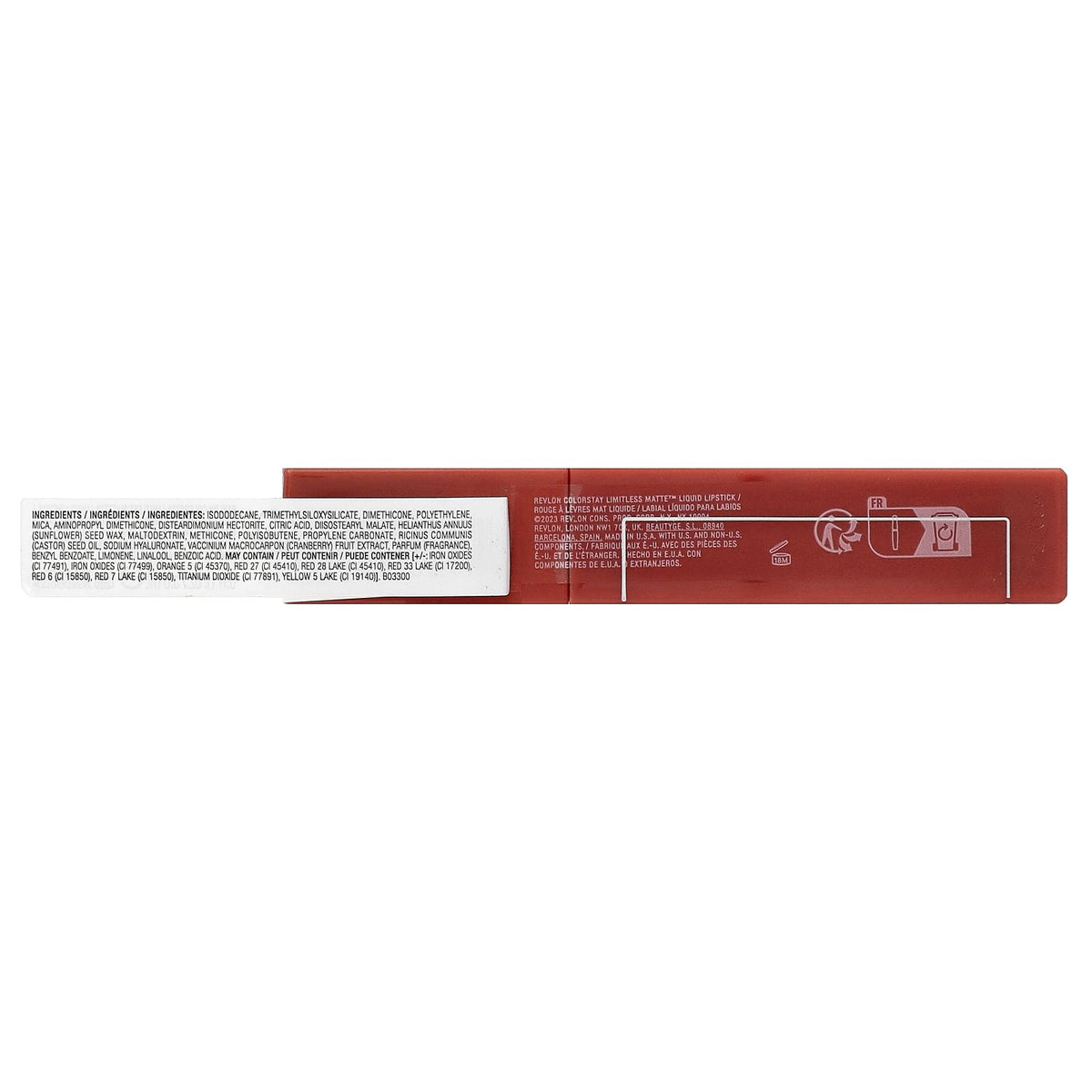 Revlon ColorStay Limitless Matte Liquid Lipstick 002 Poster Child 5 ml (0.2 fl oz) — alternate product view