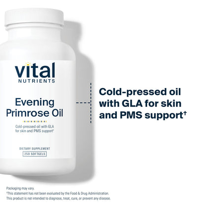 Vital Nutrients Evening Primrose Oil 250 Capsules - view 3