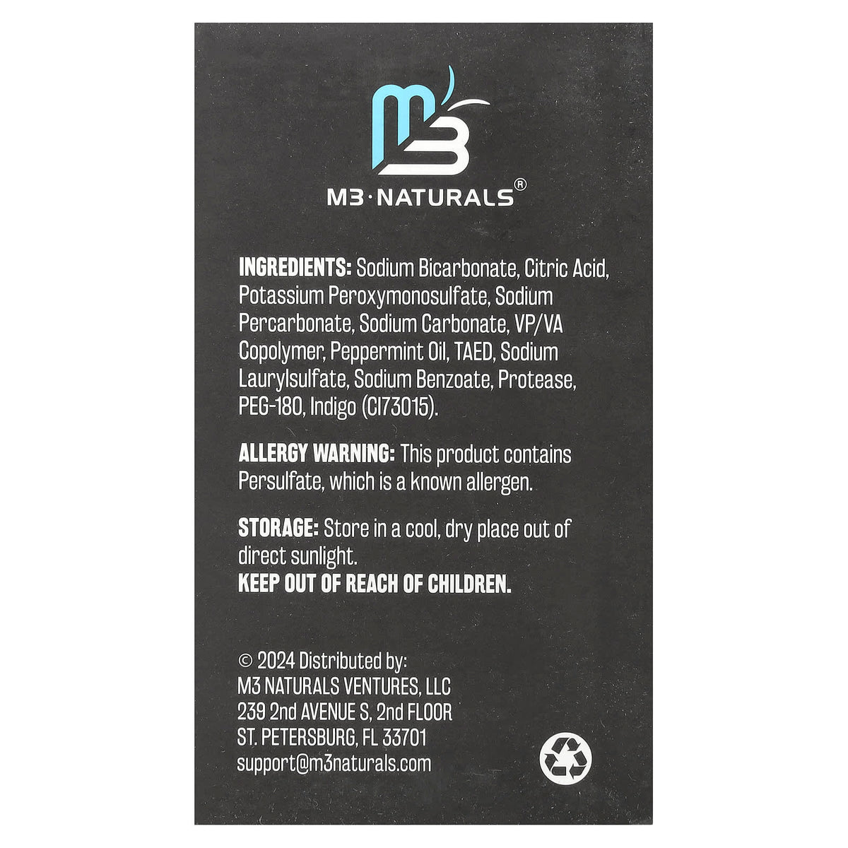 M3 Naturals Overnight + Whitening Retainer Cleaner, Mint, 120 Tablets - view 2