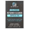M3 Naturals Retainer Cleaner, Coffee & Tea, Mint, 120 Tablets
