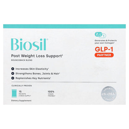 BioSil Post Weight Loss Support 15 Packets