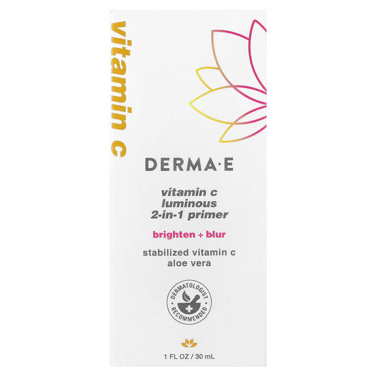 Derma E Vitamin C Luminous 2-in-1 Primer for All Skin Types, 30 ml - view 2