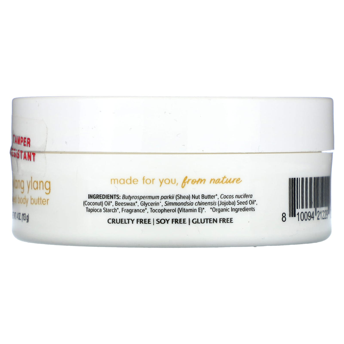 Dr. Mercola Ola Botanicals Whipped Body Butter, Soft Ylang Ylang, 113 g - view 2