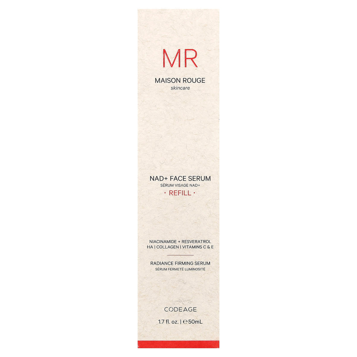 Codeage Maison Rouge NAD+ Face Serum Refill, 50 ml - view 2