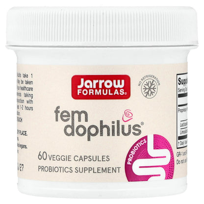 Jarrow Formulas Fem Dophilus 1 Billion CFU, 60 Veggie Capsules - view 3