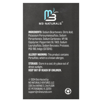 M3 Naturals Retainer Cleaner, Coffee & Tea, Mint, 120 Tablets - view 2