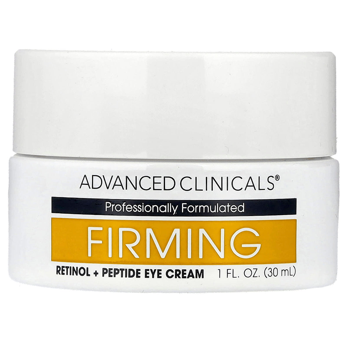 Advanced Clinicals Firming Retinol + Peptide Eye Cream 30 ml (1 fl oz) — product view