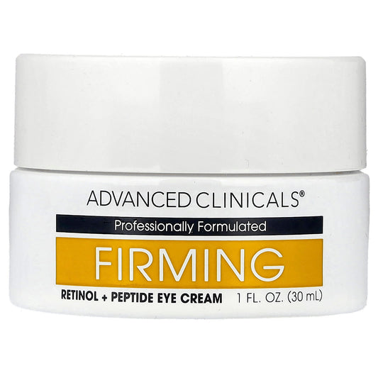 Advanced Clinicals Firming Retinol + Peptide Eye Cream 30 ml (1 fl oz)