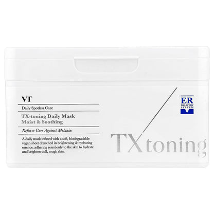 VT Cosmetics TX-Toning Daily Beauty Mask 30 Sheets