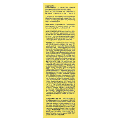 One Thing Niacinamide Glutathione Cream, 40 ml - view 3