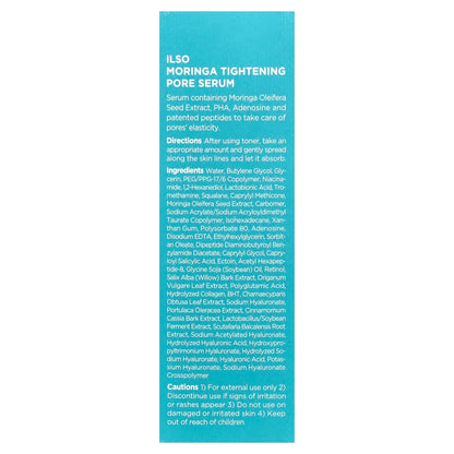 ilso Moringa Tightening Pore Serum 30 ml (1.01 fl oz) - view 3
