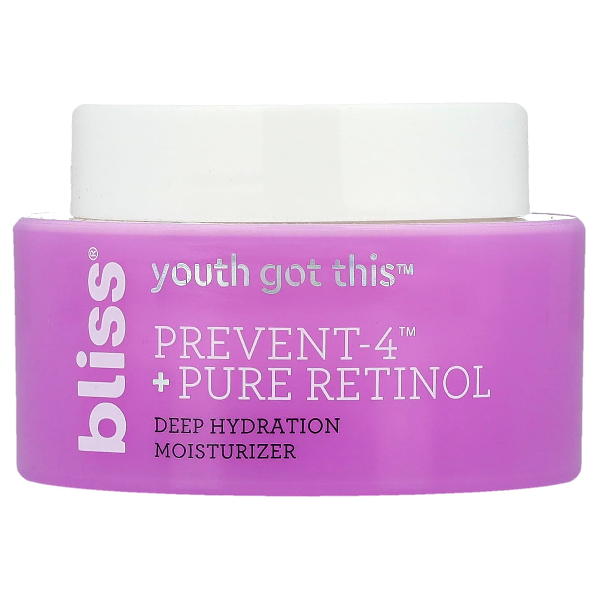 Bliss Youth Got This Pure Retinol Moisturiser, 1.7 fl oz (50 ml) — product view