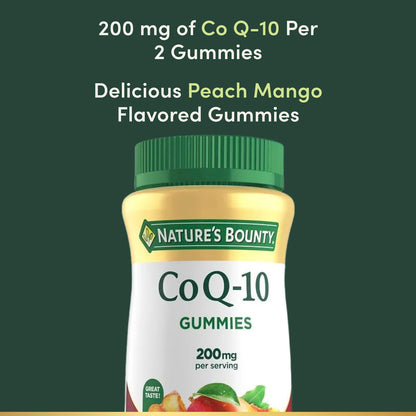 Nature's Bounty CoQ-10 Gummies Peach Mango 100 Gummies (100 mg per Gummy) - view 5