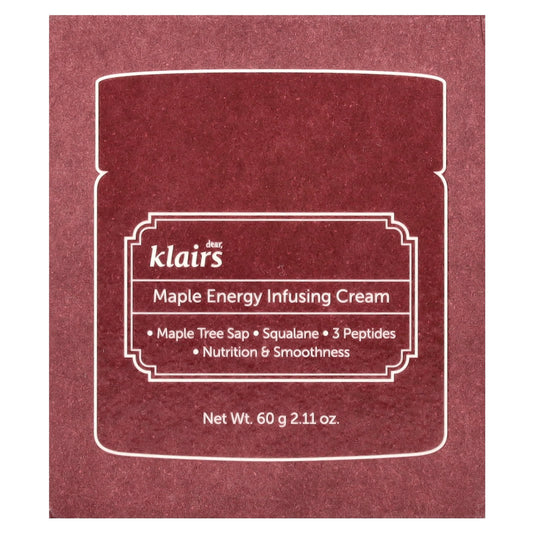 Dear, Klairs Maple Energy Infusing Cream 60 g - view 2