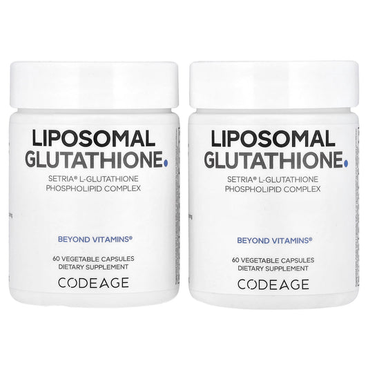 Codeage Liposomal Glutathione, 120 Vegetable Capsules (250 mg per Capsule)