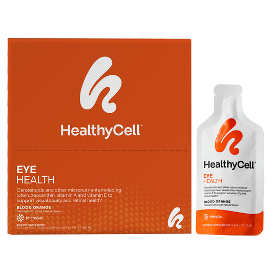 HealthyCell Eye Health MicroGel, Blood Orange, 30 Gel Packs