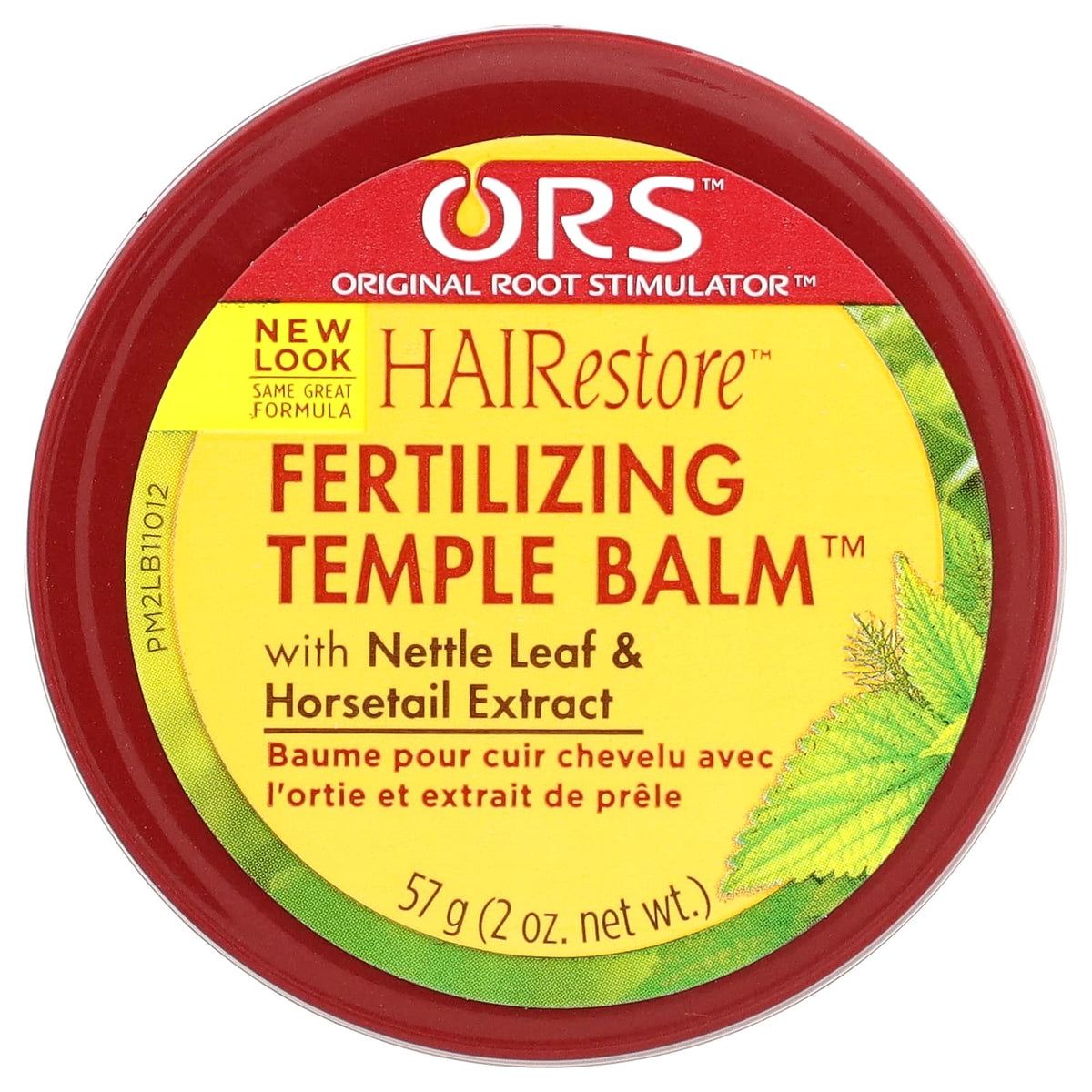 ORS HAIResture Fertilizing Temple Balm for Relaxed Hair, 57 g