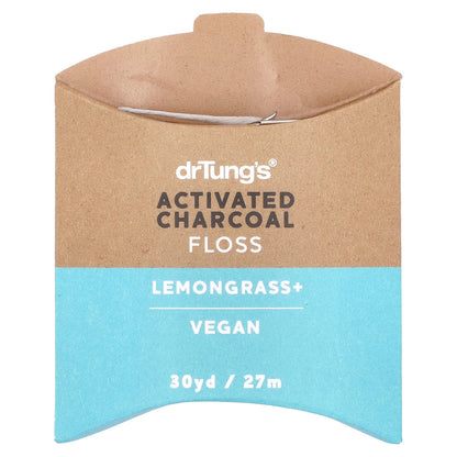 Dr. Tung's Ecosentials The Vegan Smart Floss, Lemongrass, 27 m (30 yd) - view 3