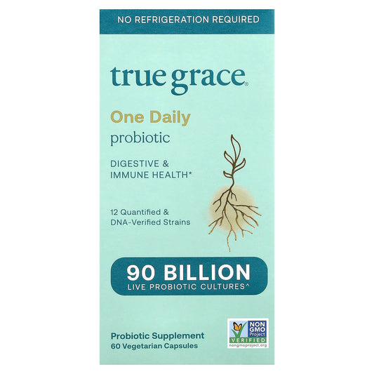True Grace One Daily Probiotic 60 Vegetarian Capsules