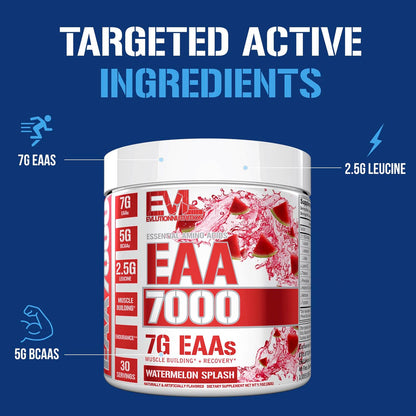 EVLution Nutrition EAA 7000, Watermelon Splash, 282 g (9.9 oz) - view 3