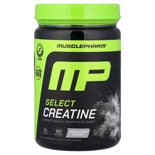 MusclePharm Select Creatine, Unflavoured, 300 g (10.6 oz)