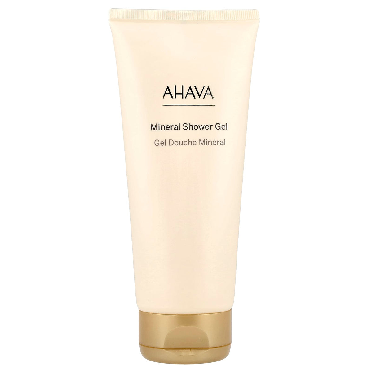 AHAVA Mineral Shower Gel for Sensitive Skin, 200 ml (6.8 fl oz) — product view