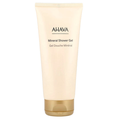 AHAVA Mineral Shower Gel for Sensitive Skin, 200 ml (6.8 fl oz)